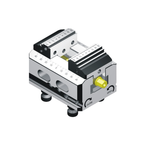 PQV354 5-Axis Self-Centering Vise (ZP52)