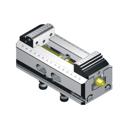 PQV354 5-Axis Self-Centering Vise (ZP52)