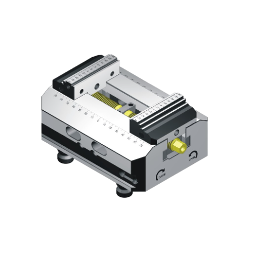 PQV575 5-Axis Self-Centering Vise (ZP96)